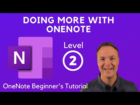 Microsoft OneNote for Windows 10 Tutorial Beginner s Level 1