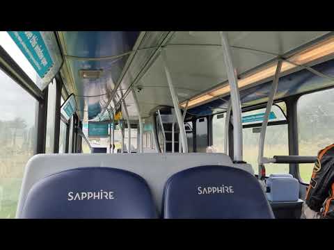 FLAT OUT | Service X93: Arriva North East 7402/NK64 FSG - Volvo B9TL/Wright Eclipse Gemini 2