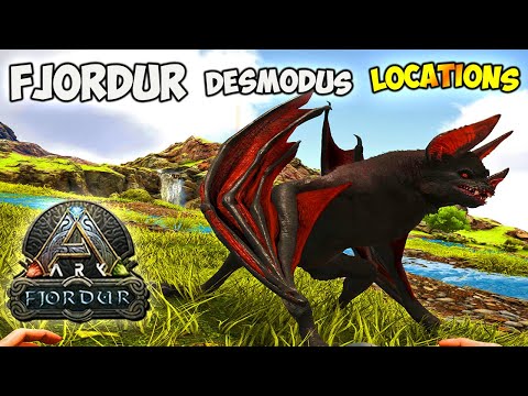 ARK Fjordur | BEST Desmodus Spawn LOCATIONS