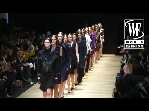 Guy Laroche Fall-Winter 2013-14. Front Row With World Fashion Channel