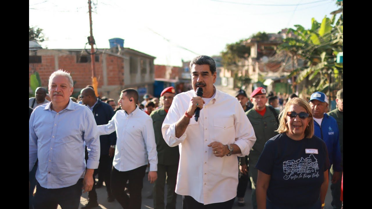 Maduro en encuentro con la Comuna Simón Rodríguez en Petare, 3 de diciembre de 2025