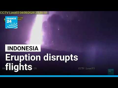 Indonesia's Anak Krakatau eruption halts flights, schools, fishing
