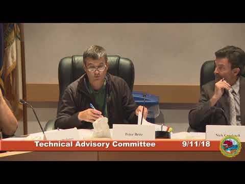 Technical Advisory Committee 9.11.18