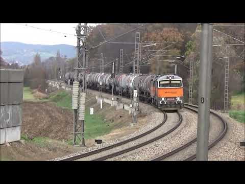 Nákladní, pracovní a lokomotivní vlaky na trati č. 170. Listopad, prosinec 2020