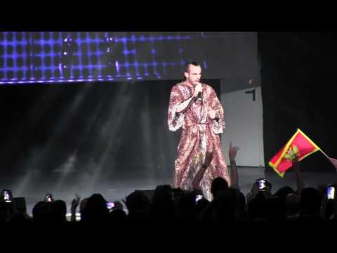 ESCKAZ in Madrid: Slavko Kalezić (Montenegro) - Space at Eurovision-Spain Pre-Party