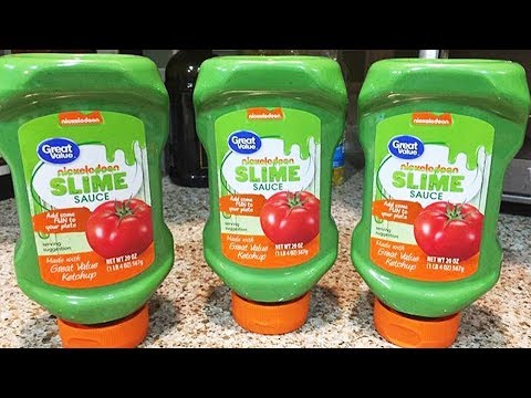 Nickelodeon SLIME Sauce Ketchup Will Be Your New Favorite Condiment