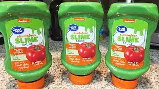 Nickelodeon SLIME Sauce Ketchup Will Be Your New Favorite Condiment