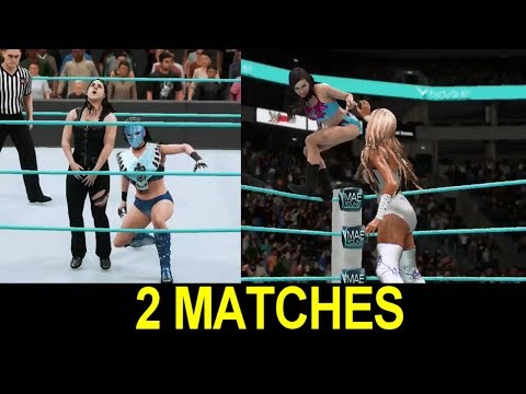 WWE 2k18 2 Matches: Nikki Cross vs Butcher / Victoria Justice vs Summer Rae