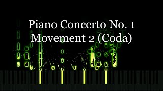 Piano Concerto No. 1 (Movement 2, Coda)