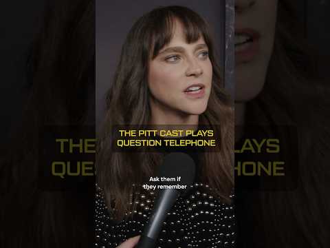The Pitt Cast Plays Question Telephone