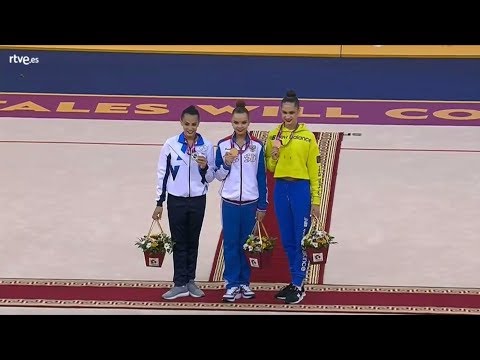 2019 World Championships Baku - Clubs + Ribbon Medal Ceremony