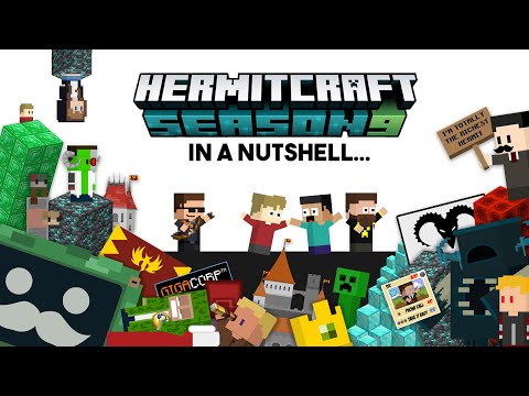 Hermitcraft Season 9 in a Nutshell... [Animated Short]