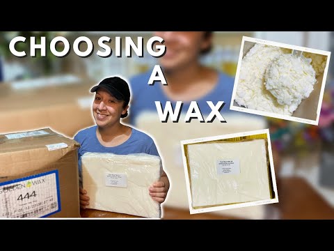 Which candle wax to use? What works best? 464, 444 and TW-30?