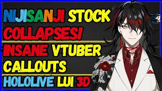 Nijisanji Stock COLLAPSE!! Vtuber CALL OUT, Takane Lui Big 3D outfits!