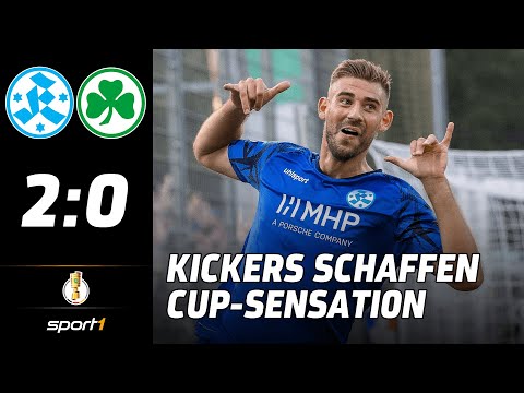 Stuttgarter Kickers - Greuther Fürth 2:0 | Tore und Highlights 1. Runde DFB-Pokal | SPORT1