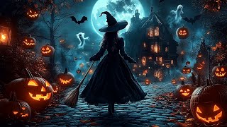 Best Autumn Halloween Music 2025 🎃 The Witch’s Moonlit Path 👻 Spooky Sounds, Scary Ambience 2025