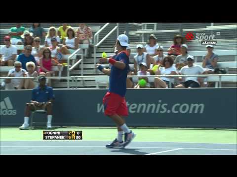 Фабио Фонини приключва по немислим начин мача си с Радек Щепанек