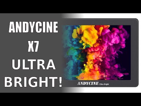 Andycine X7 Ultra Bright! 7" Field Monitor Review ep.179