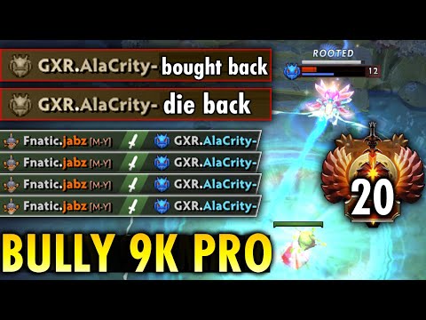 OMG!!! when 9K Pro Player get bullied by Techies 100% Outplayed..