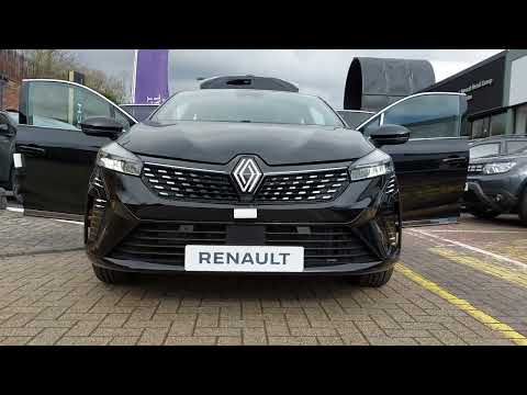 Brand New 2024 Renault Clio E-Tech TECHNO Full Hybrid Automatic in Black @ Renault Croydon