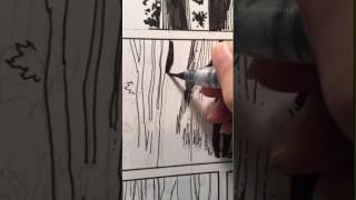 Inking Judge Parker forest