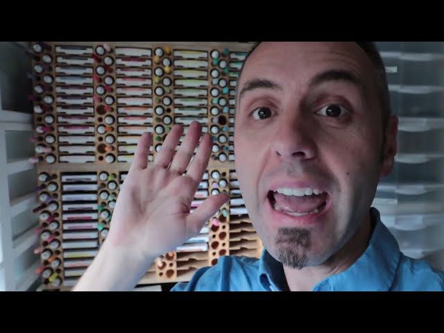 Best Storage Solution for Ink Pads and Craft Supplies - alternate angle