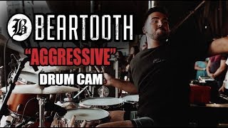 Connor Denis | Beartooth | Aggressive | Drum Cam (LIVE)