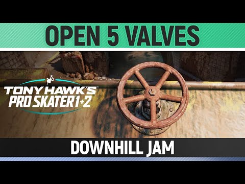 Tony Hawk's Pro Skater 1+2 - Downhill Jam - Open 5 Valves