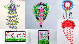 Flowers Room Decorating craft ideas 2021 | Flower Wall Hanging Craft Ideas With Paper