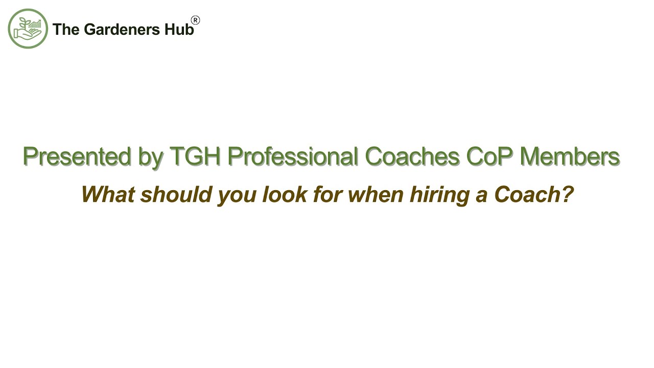 What should you look for when hiring a Coach? Here are insights from Shrish Raj.