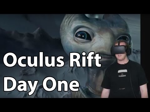 Retail Oculus Rift Day One - Setup, Early Testing