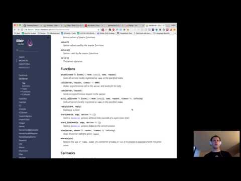 Elixir (programming) Practice, July 20 2017 a