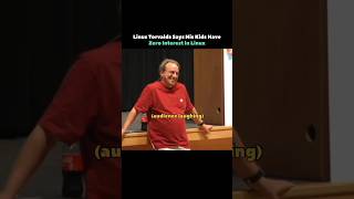 Linus Torvalds Says His Kids Have Zero Interest In Linux #shorts #linux #opensource #knowledge