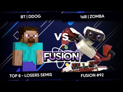 Fusion #92 - DDog (Steve) vs Zomba (R.O.B.) - Top 8 - Losers Semis