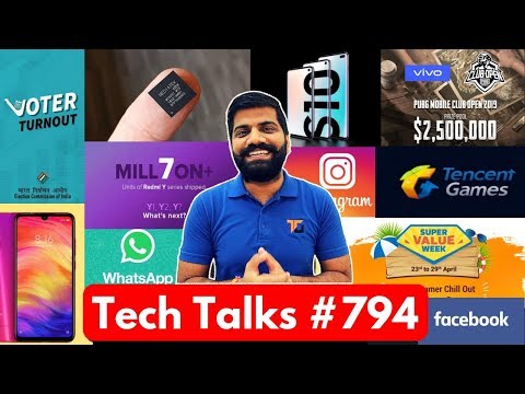 Tech Talks #794 - Realme 3 Pro 64MP, MediaTek 5G India, Redmi 7, S10 Night Mode, PUBG Open