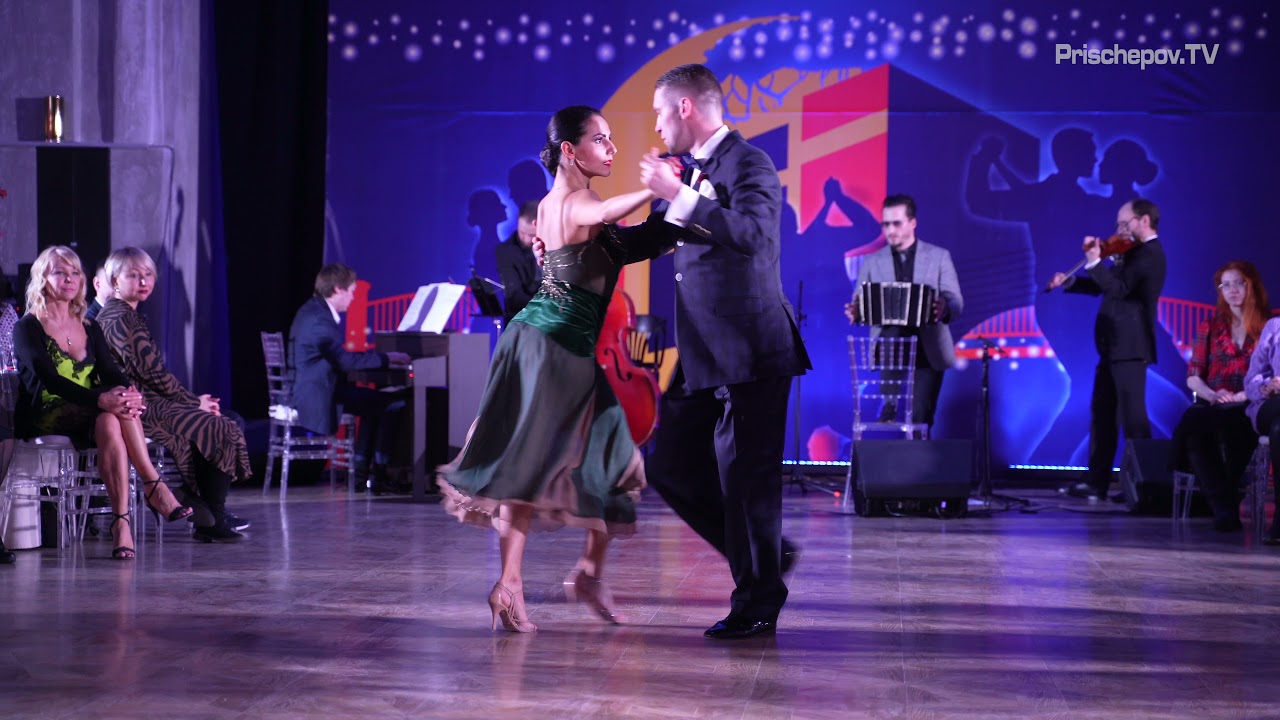 Anton Popichenko & Svetlana Berlin, Vals in Invierno by Solo Tango Orquesta, La Boca Tango Festival