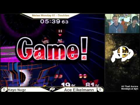 Melee Monday 81 Doubles: Keyo + HolyNugz vs. Ace + Eikelmann