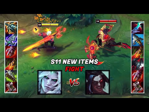VIEGO vs RHAAST S11 FULL BUILD FIGHTS & Best Pentakills!