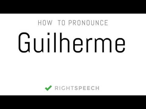 Guilherme - How to pronounce Guilherme