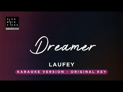 Dreamer - Laufey (Original Key Karaoke) - Piano Instrumental Cover with Lyrics