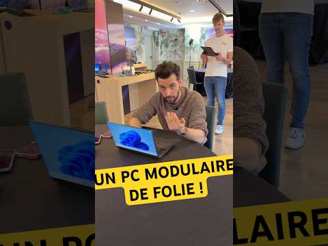 Un PC modulaire complètement fou ! #pc #lenovo #mwc