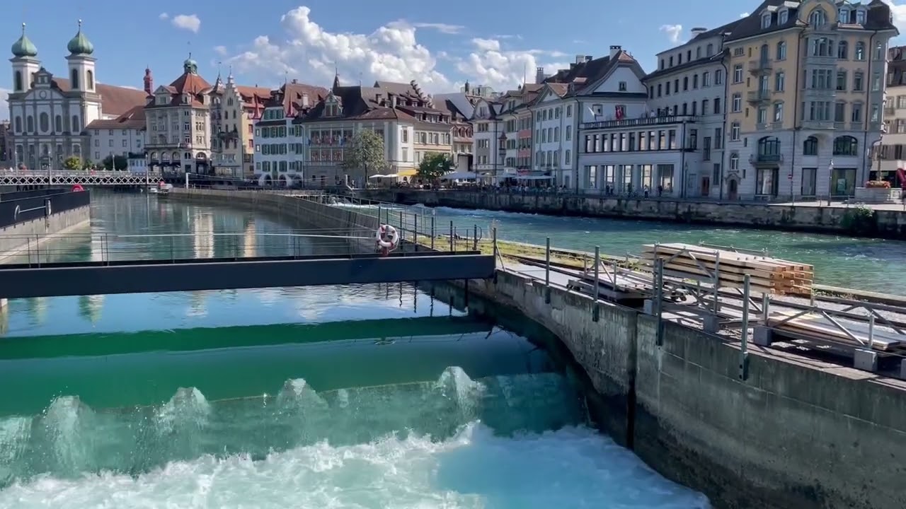 Experience breathtaking vistas from the iconic Spreuer Bridge!
