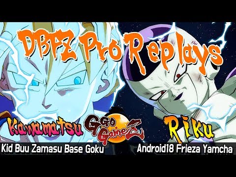 DBFZ kawamatsu vs riku [Dragon Ball FighterZ] Pro replays