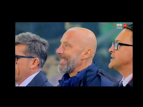 Italy National Anthem (vs North Macedonia) - FIFA World Cup 2022 qualifying