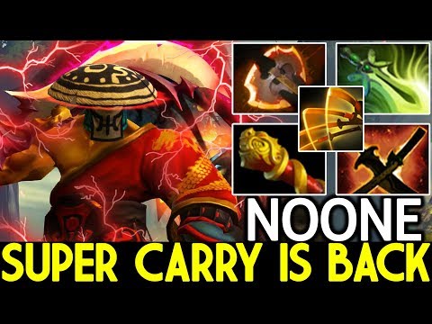 NOONE [Juggernaut] Super Carry is Back Unreal Damage 7.23 Dota 2