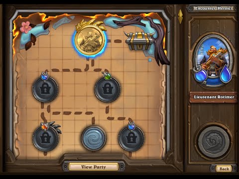 Farm for Yu'lon easy - Heroic Rotimer free to play kill/guide - Hearthstone Mercenaries