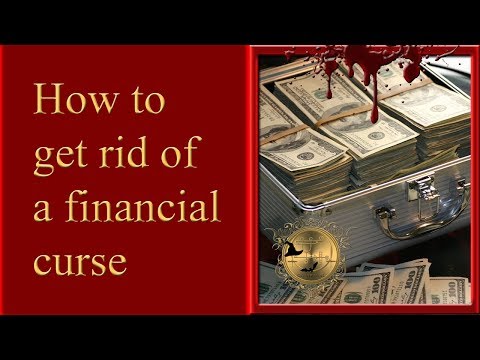 How to remove a financial curse from yourself. See more money spells below! Video