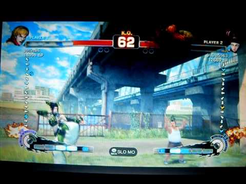yosinani [Ken] vs jrojro5963 [Juri] SSF4 Japanese Online Ranked Matches