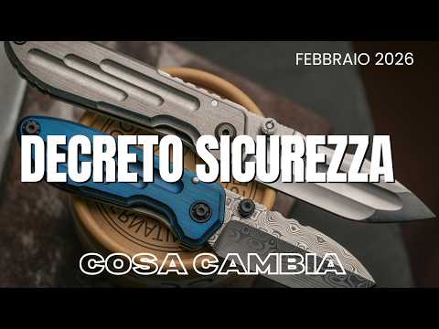 COME INTERPRETARE correttamente le nuove norme del DECRETO SICUREZZA "anti maranza - coltelli"