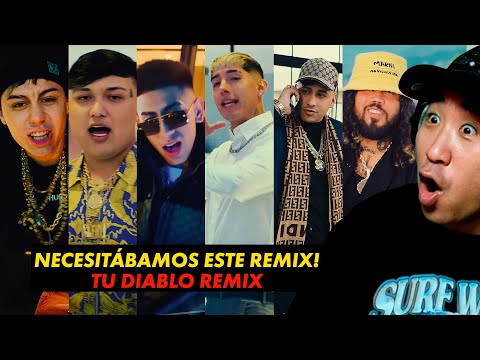 Coreano reacciona a TU DIABLO REMIX - ITHAN NY, Pailita, El Jordan 23, Nickoog, Tunechikidd, Brray